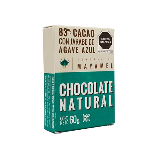 chocolate organico mayamel natural-min